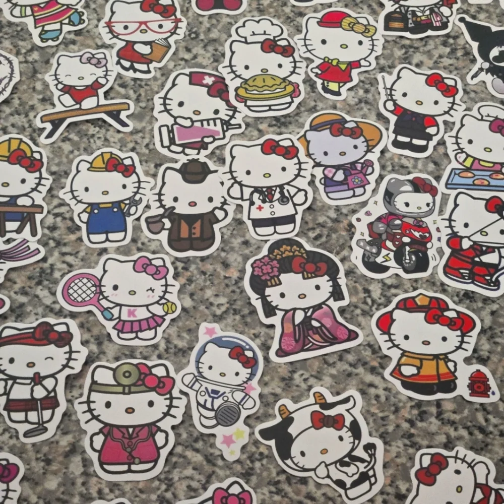 🍒🍒 Hello Kitty Stickers (10 Random)